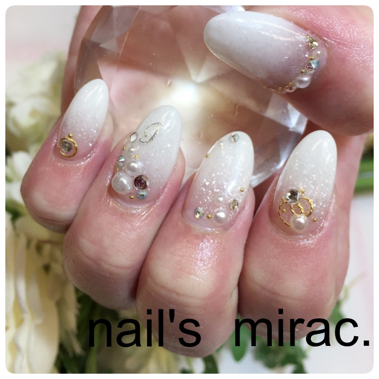 オールシーズン ブライダル パーティー デート ハンド Nail Smirac 林 智子のネイルデザイン No ネイルブック