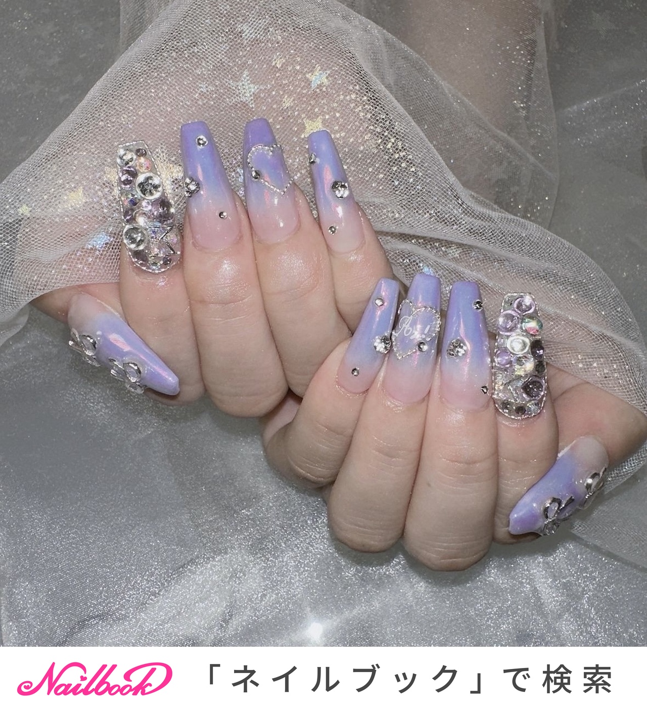 人気順｜パープル(紫)/#オタクのネイルデザイン｜ネイルブック