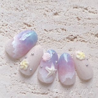 人気順｜シェル(貝殻)/#3Dネイルのネイルデザイン｜ネイルブック