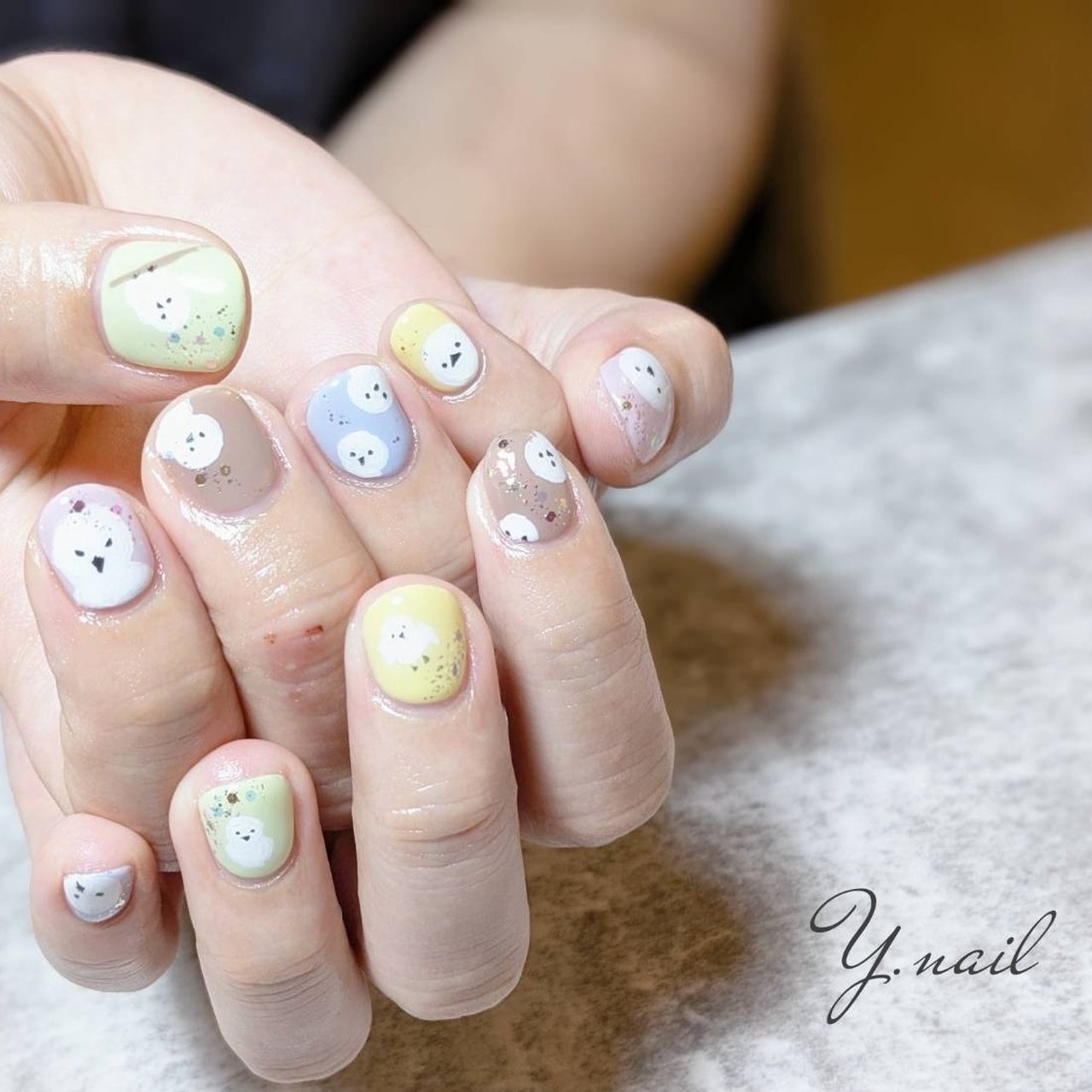 ネイルアート用品(筆など) nounours.Y レトロ 十字架 ネイル用品 ネイルアート ラインストーン ネイル