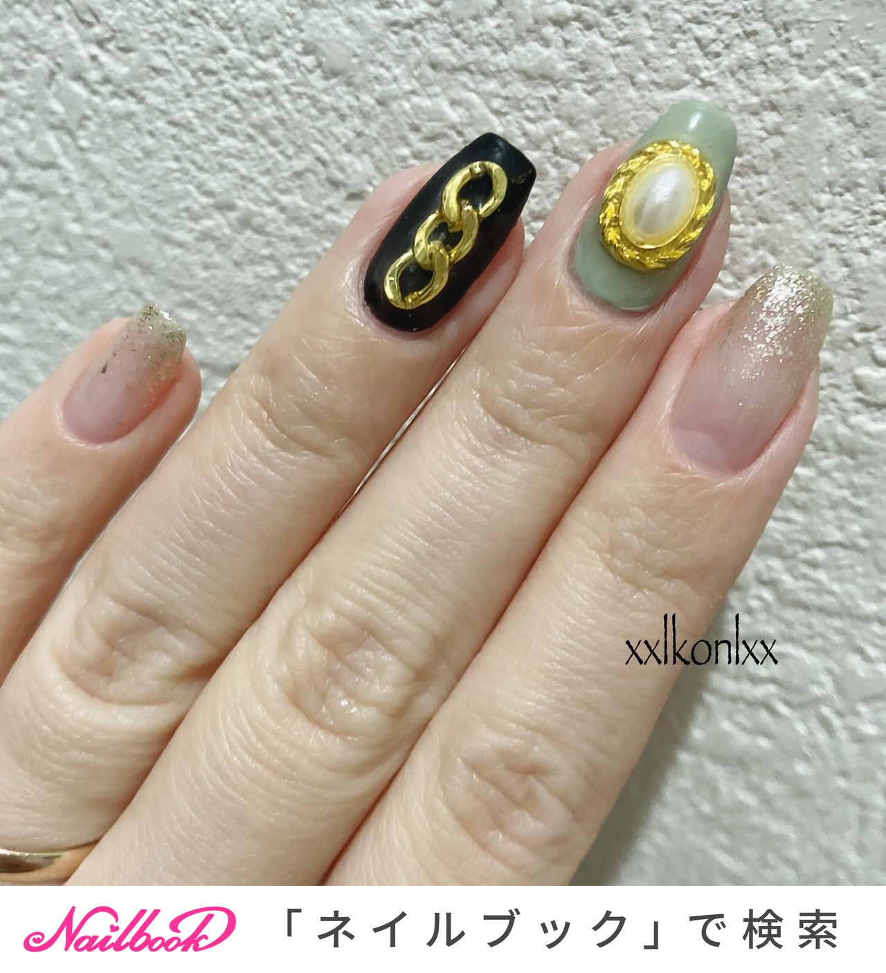 空条承太郎のネイルデザイン｜ネイルブック