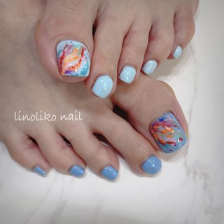 サンゴネイルのネイルデザイン｜ネイルブック