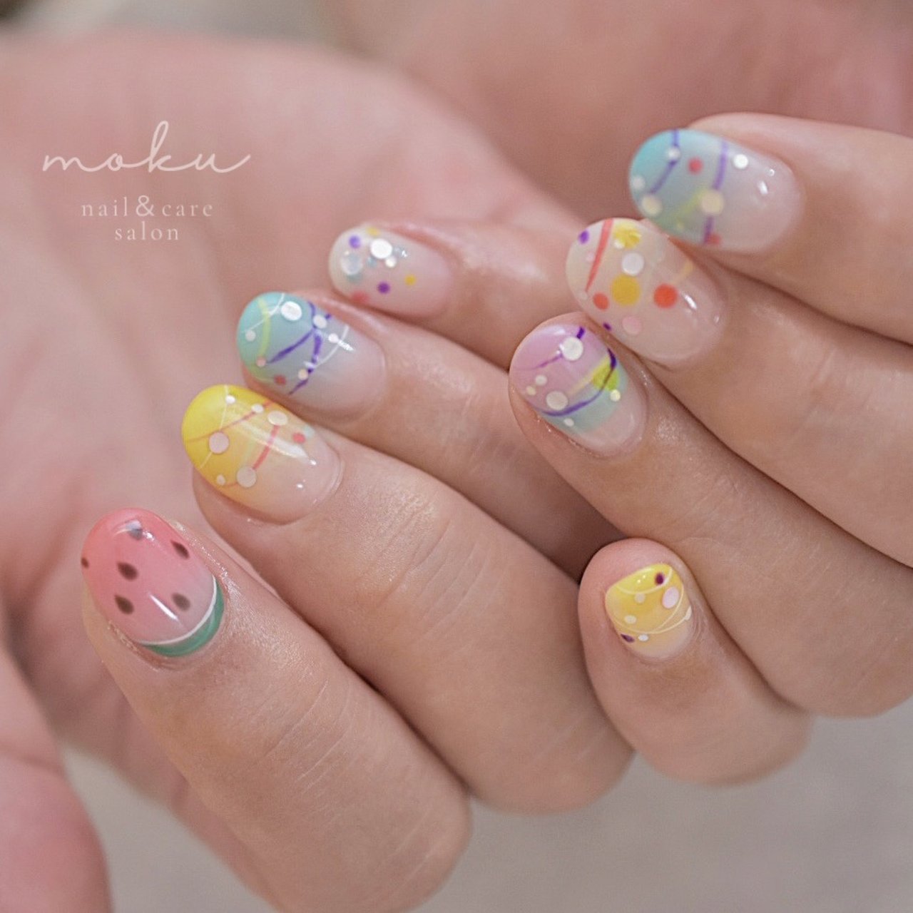 moku marieのネイルデザイン[No.8940702]｜ネイルブック