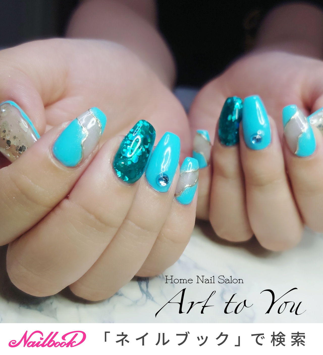 bow213 スマートレーサー ネイルサロン ジェルネイル フィルイン シェル/ジェルネイル - nailroom_f.___のネイルデザイン[No