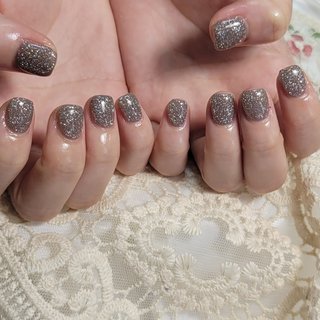 #フラッシュネイル#ワンカラー#ショートスクエア #kana #ネイルブック