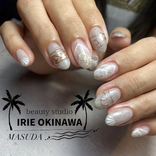 ミラーネイル(ミラー)/#リングネイルデザインのネイルデザイン｜ネイル  