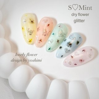 おすすめ順｜ハート/＃ドライフラワーのネイルデザイン｜ネイルブック 