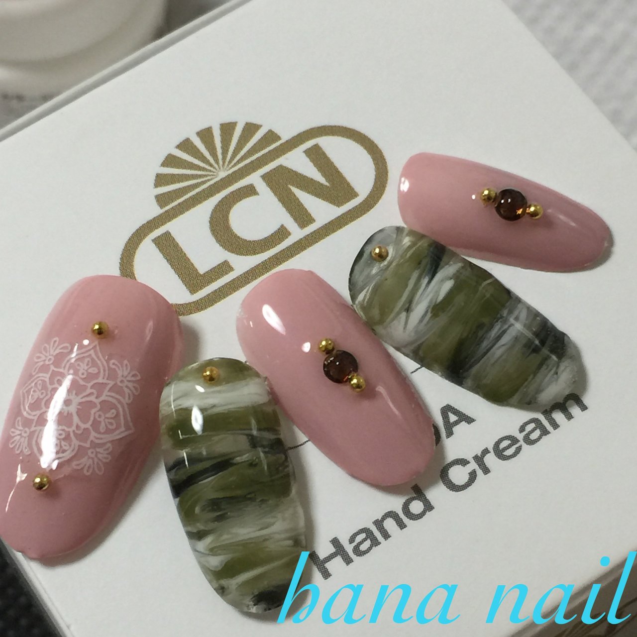 秋 冬 ワンカラー マーブル カモフラージュ Hananail17のネイルデザイン No ネイルブック