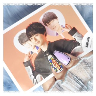 . 🎀HiHi Jets/作間龍斗ネイル🎀　
.
.
⬅全体のネイルは次の投稿でUP✨
.
いつもご指名ありがとうございます♡
#jnails19_design
.
.
.

♡ご予約/オーダーは
DM/LINEにて受付中♡

=====================================
✾各アカウントのご紹介✾

【キャラネイル】
➡@j.nails19

【キャラ無しネイル】
➡@j.nails19_2nd

【ネイルチップオーダー】
➡@niconail.19
.
.
･*:｡✡*:ﾟ...東京/tokyo/代々木/新宿
詳細はDMへ
.
.
.
.
.

====================================
#ネイルチップ販売 #3Dネイル #痛ネイル#キャラネイル #キャラクターネイル#東京ネイルサロン#ネイルアート#ジェルネイル#ネイルデザイン#新宿ネイルサロン
 #gelnails#メンカラネイル 
#hihijets #hihijetsネイル#作間龍斗#hihijets担さんと繋がりたい #橋本涼ネイル#作間龍斗ネイル#井上瑞稀ネイル#猪狩蒼弥ネイル#髙橋優斗ネイル#ポップネイル#ジャニーズjr担と繋がりたい#ロゴネイル#派手ネイル #コミックネイル#ジュニア#ジュニア担と繋がりたい #カラフルネイル #オールシーズン #ライブ #女子会 #推し活 #ハンド #痛ネイル #3D #パープル #カラフル #ビビッド #ジェルネイル #j.nails19 #ネイルブック