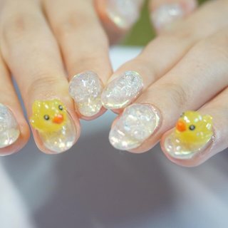 アヒルネイルパーツ　オーダーページ アヒルネイルパーツ オーダーページ Ducky Summer Mood 🐥☀️ #アヒル