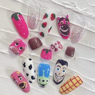 【P◉ɳ♡‪‪❤︎‬】ネイルチップ/ディズニー/トイストーリー P◉ɳ♡‪‪❤︎‬】ネイルチップ/ディズニー/トイストーリー 12‬