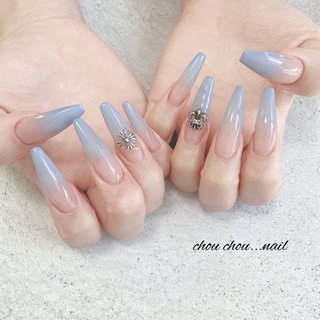 2024年】新着順｜グラデーション/クロムハーツネイルのネイルデザイン  