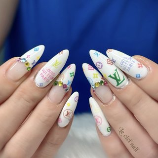 ルイヴィトン　ネイルポリッシュ　他 ルイヴィトン ネイルポリッシュ 他 人気順｜夏/#ヴィトン風のネイル