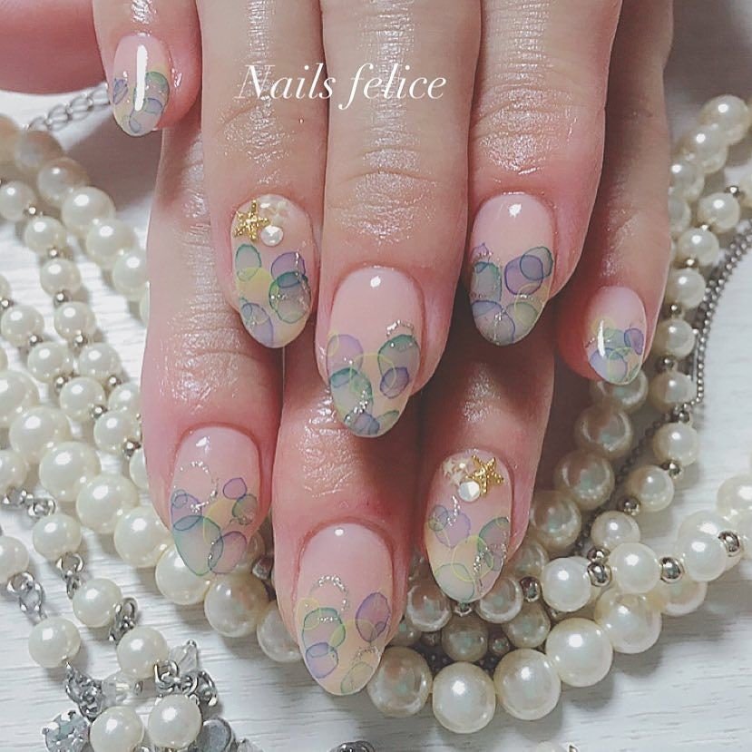 夏 海 リゾート デート ハンド Nailsfeliceちばちはるのネイルデザイン No ネイルブック