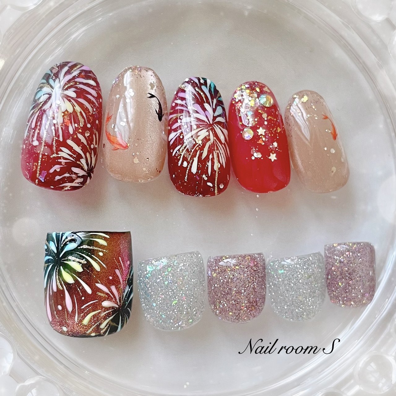 夏/海/リゾート/浴衣/フット - Nailroom__S Shiho Hiratouのネイル