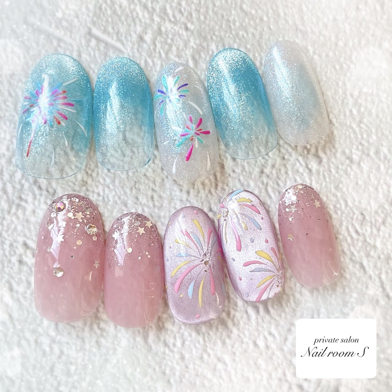 夏/海/リゾート/浴衣/ハンド - Nailroom__S Shiho Hiratouのネイル 
