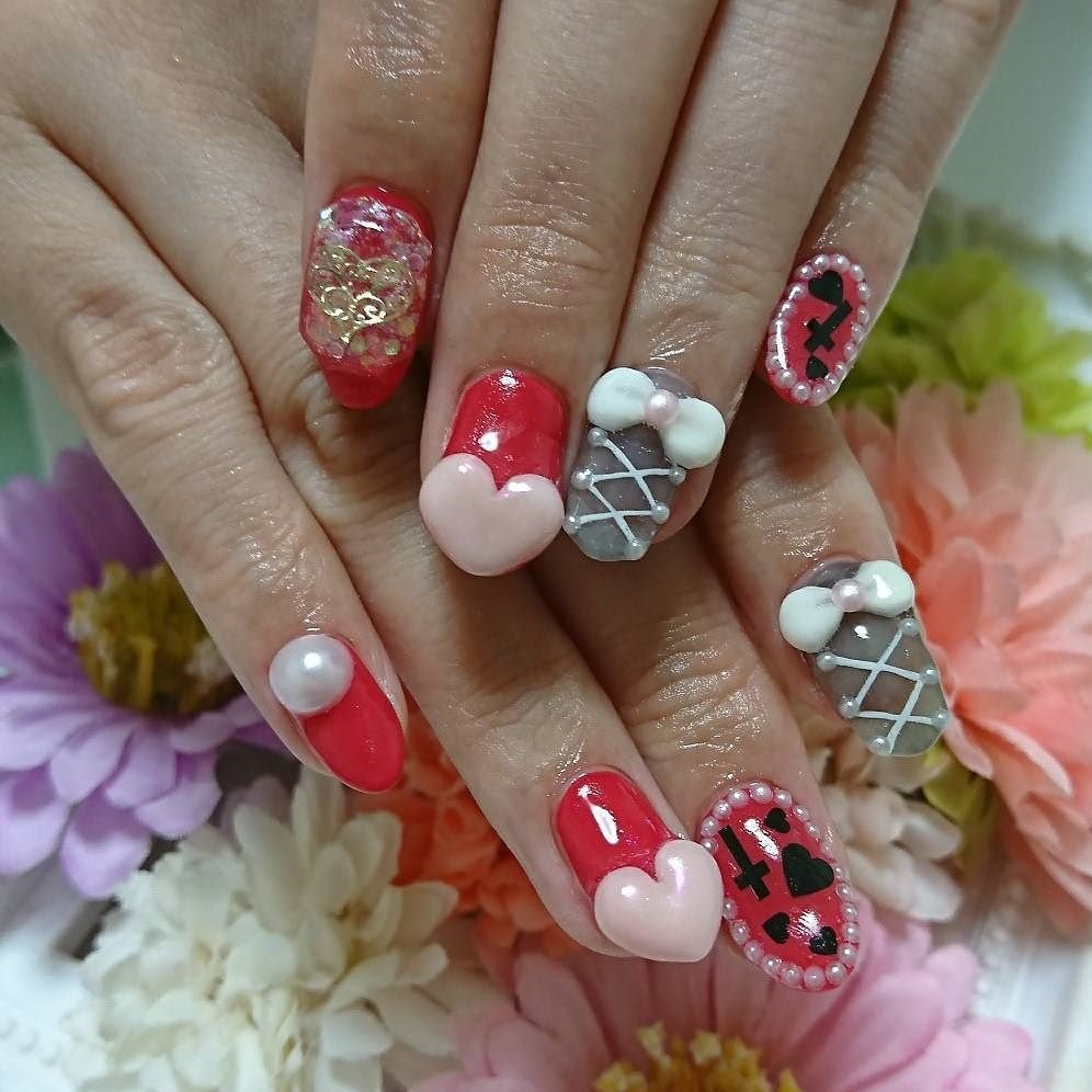 秋 冬 オールシーズン デート ハンド いろはねいる Asakiのネイルデザイン No ネイルブック