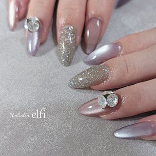 夏/マグネット/ジェルネイル - CUT・S NAIL SALONのネイルデザイン[No