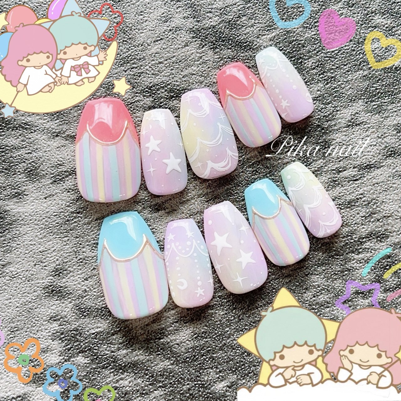 春/夏/秋/冬/ハンド - pika nailのネイルデザイン[No.8969077]｜ネイル