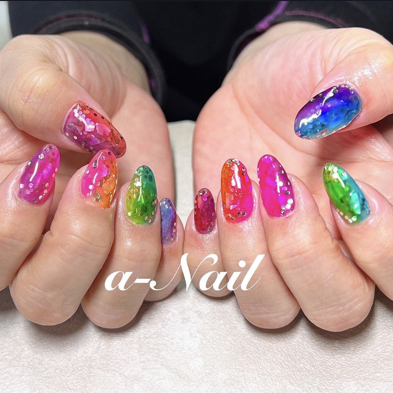 夏/海/リゾート/浴衣/ハンド - a-Nail AyanoMatsuuraのネイルデザイン