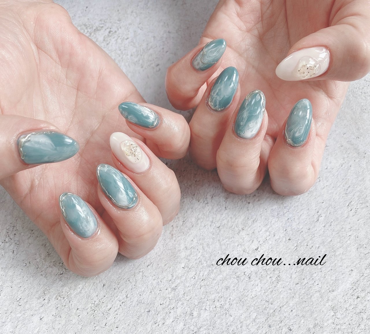 夏/ハンド - nail salon ChouChouのネイルデザイン[No.8971878