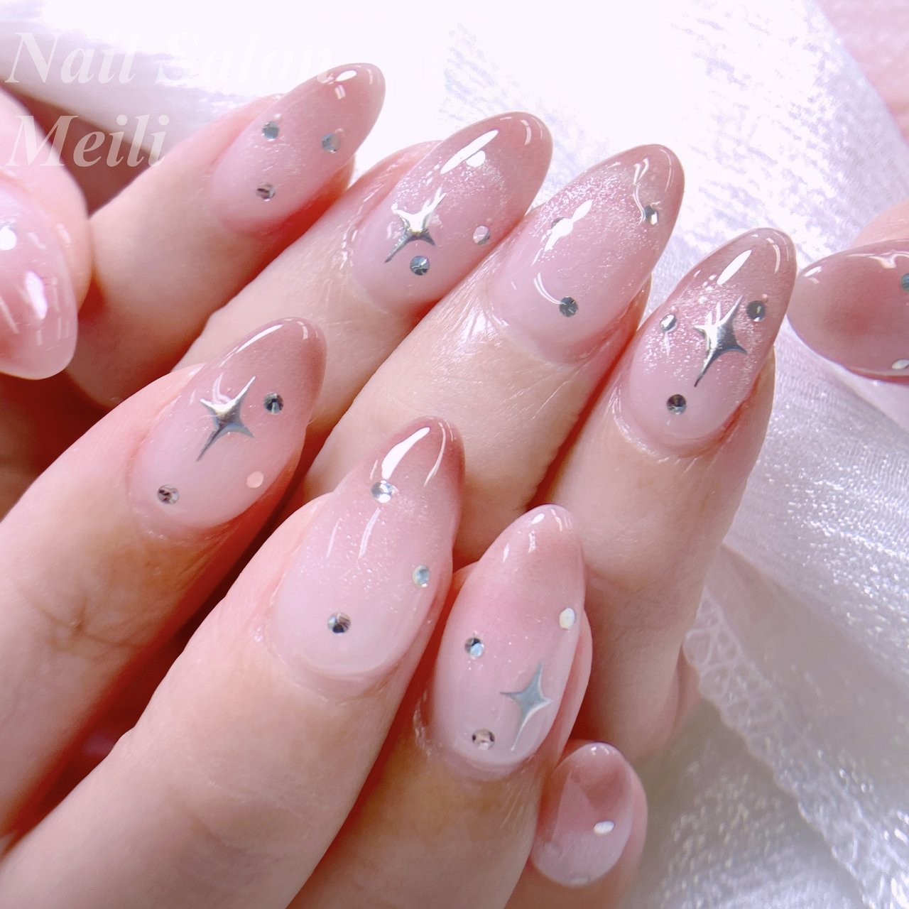 オールシーズン/ハンド/ミディアム/ピンク/ジェルネイル - NAIL SALON