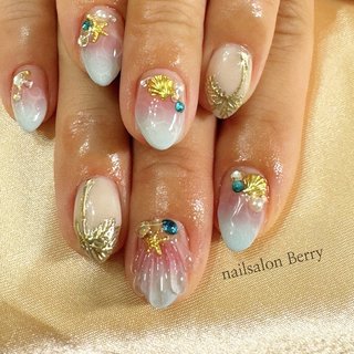 2024年】新着順｜パステル/＃ビーチのネイルデザイン｜ネイルブック 