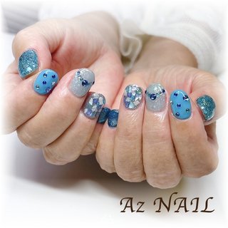 おすすめ順｜ジェルネイル/#シェル埋め尽しネイルのネイル