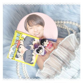 . 🎀HiHi Jets/作間龍斗ネイル🎀　
.
.
⬅全体のネイルは次の投稿でUP✨
.
いつもご指名ありがとうございます♡
#jnails19_design
.
.
.

♡ご予約/オーダーは
DM/LINEにて受付中♡

=====================================
✾各アカウントのご紹介✾

【キャラネイル】
➡@j.nails19

【キャラ無しネイル】
➡@j.nails19_2nd

【ネイルチップオーダー】
➡@niconail.19
.
.
･*:｡✡*:ﾟ...東京/tokyo/代々木/新宿
詳細はDMへ
.
.
.
.
.

====================================
#ネイルチップ販売 #3Dネイル #痛ネイル#キャラネイル #キャラクターネイル#東京ネイルサロン#ネイルアート#ジェルネイル#ネイルデザイン#新宿ネイルサロン
 #gelnails#メンカラネイル 
#hihijets #hihijetsネイル#作間龍斗#hihijets担さんと繋がりたい #橋本涼ネイル#作間龍斗ネイル#井上瑞稀ネイル#猪狩蒼弥ネイル#髙橋優斗ネイル#jr担と繋がりたい#ロゴネイル#派手ネイル #ライブネイル#ジュニア#ジュニア担と繋がりたい #推しネイル#ゴテゴテネイル #オールシーズン #ライブ #女子会 #推し活 #ハンド #ラメ #痛ネイル #3D #パープル #ジェルネイル #お客様 #j.nails19 #ネイルブック