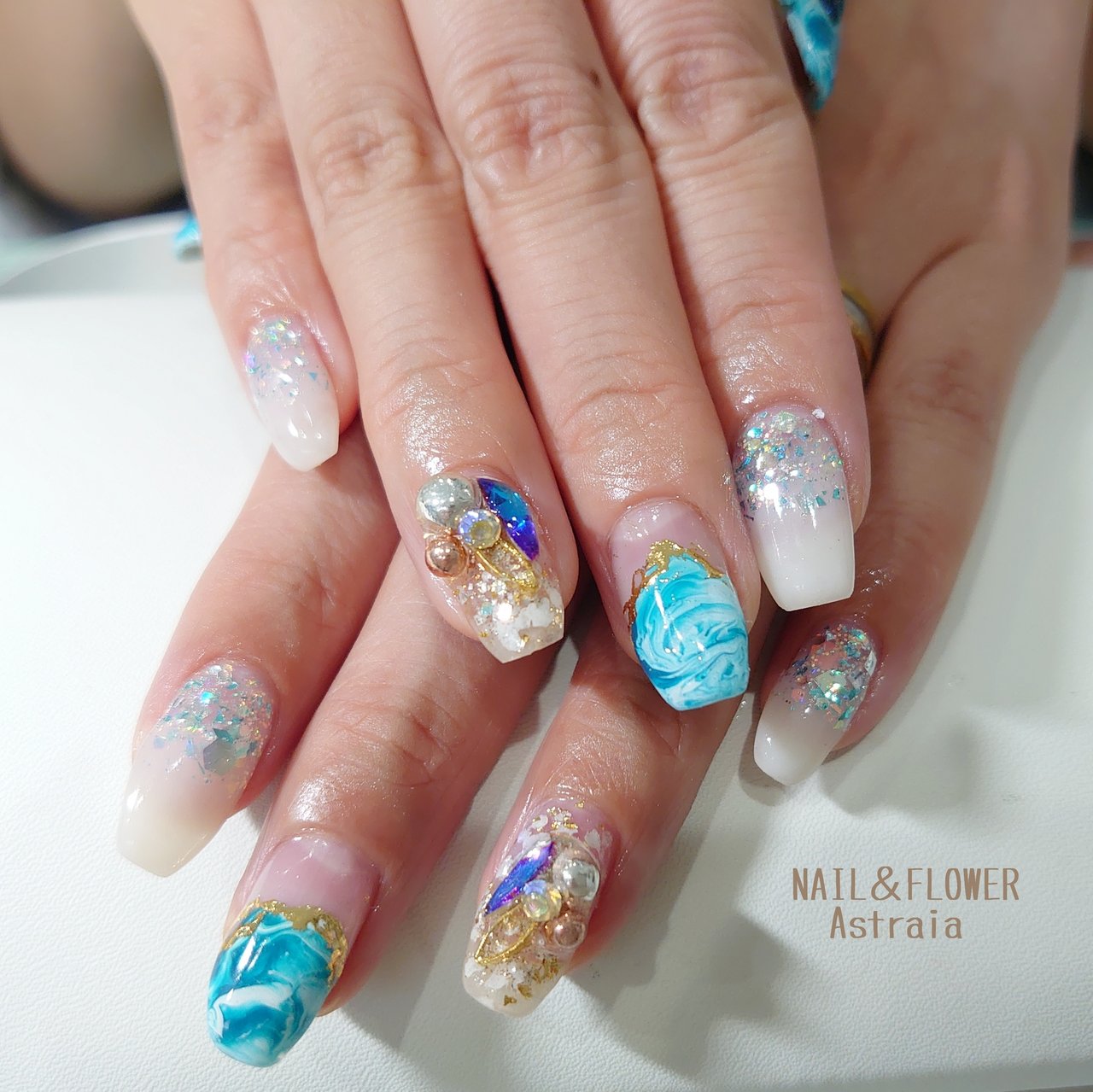 ARTISAN&ARTISTメイクボックス ネイル プロ バッグ リップコンテナ