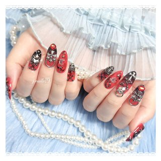 人気順｜レッド(赤)/#xpiaのネイルデザイン｜ネイルブック