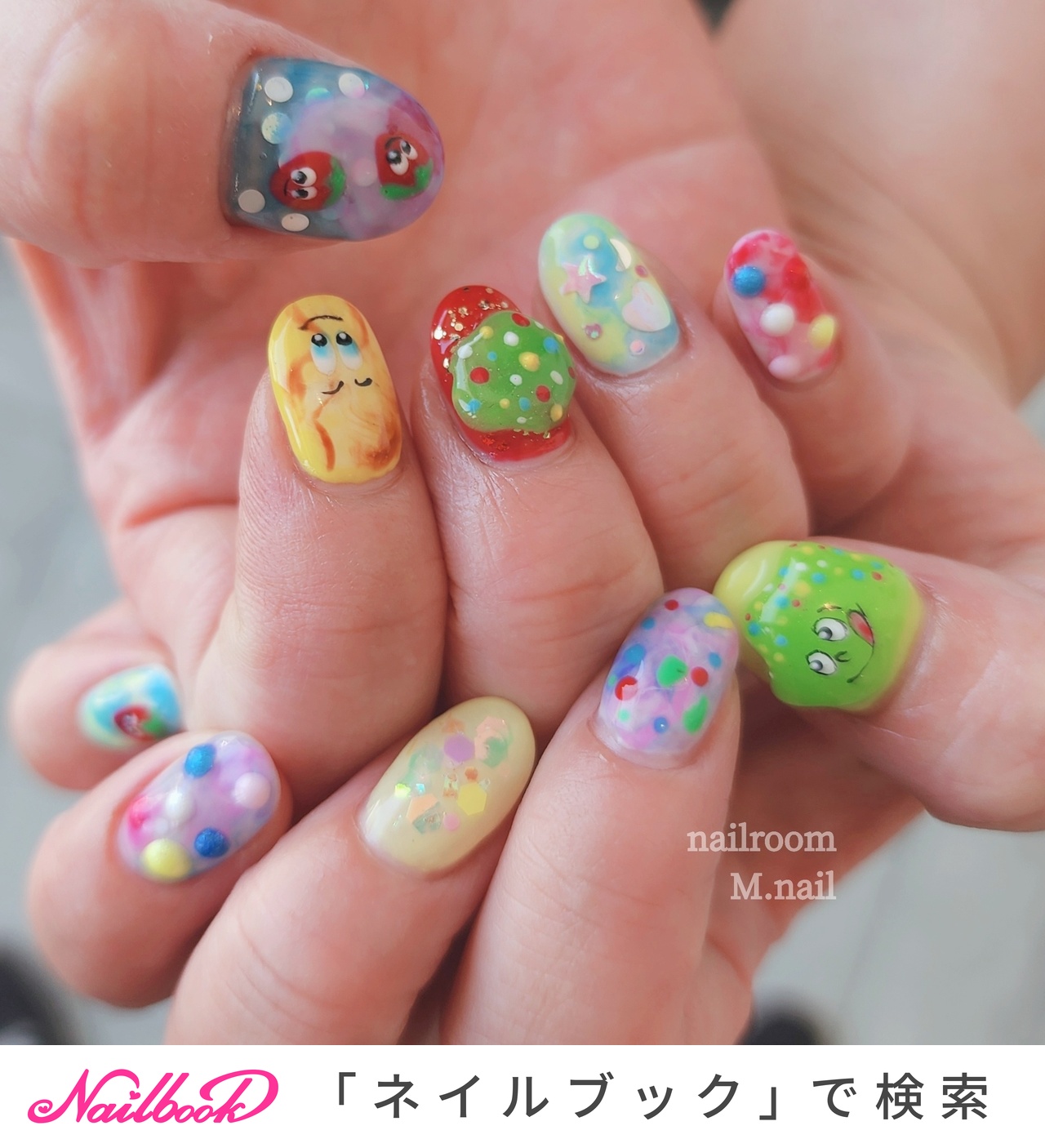 ねるねいる ねるねるねるねのネイルデザイン｜ネイルブック