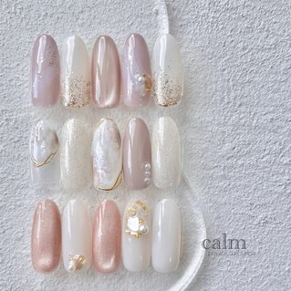 W4.5 外 マグネット コーラルピンクリボン ☆オーダーサイズ