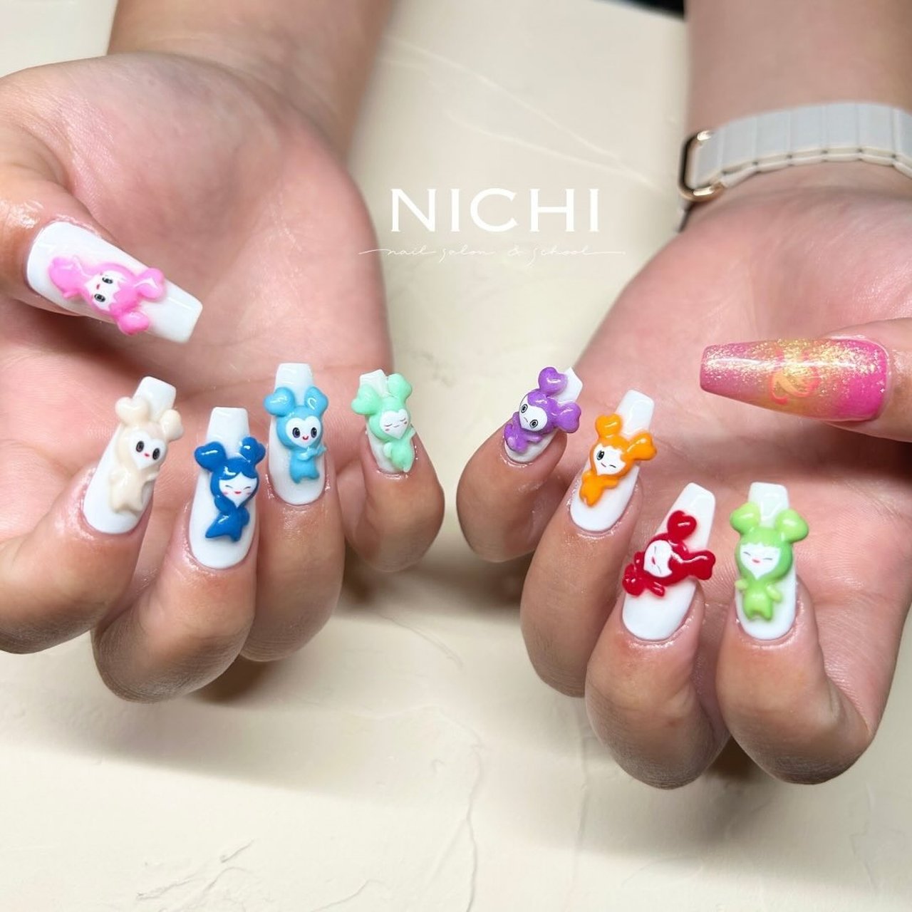 TWICE ラブリー ネイルパーツ