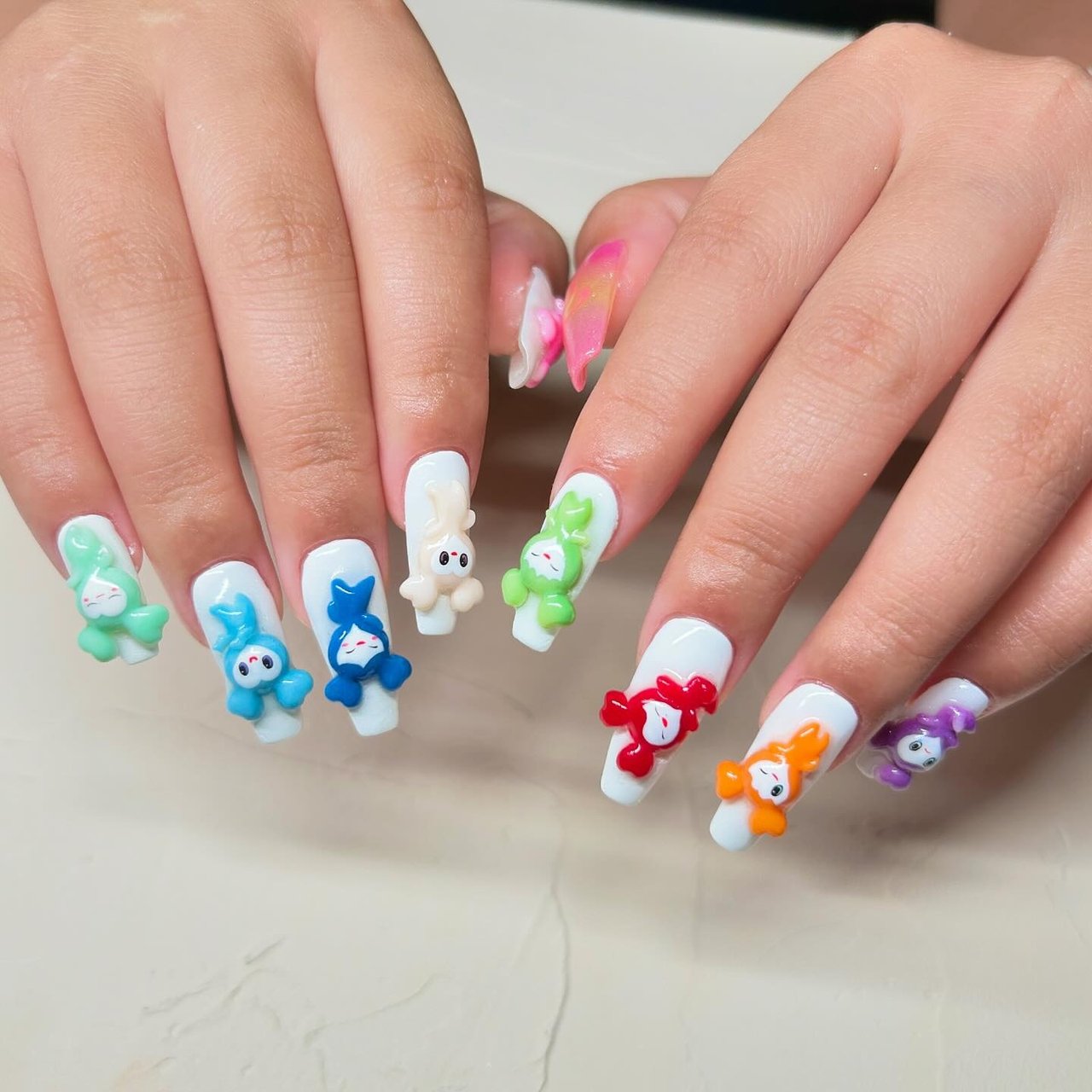 C様　ネイルパーツ ネイル パーツ フラワー 桜 3個入り 15 | プチココ