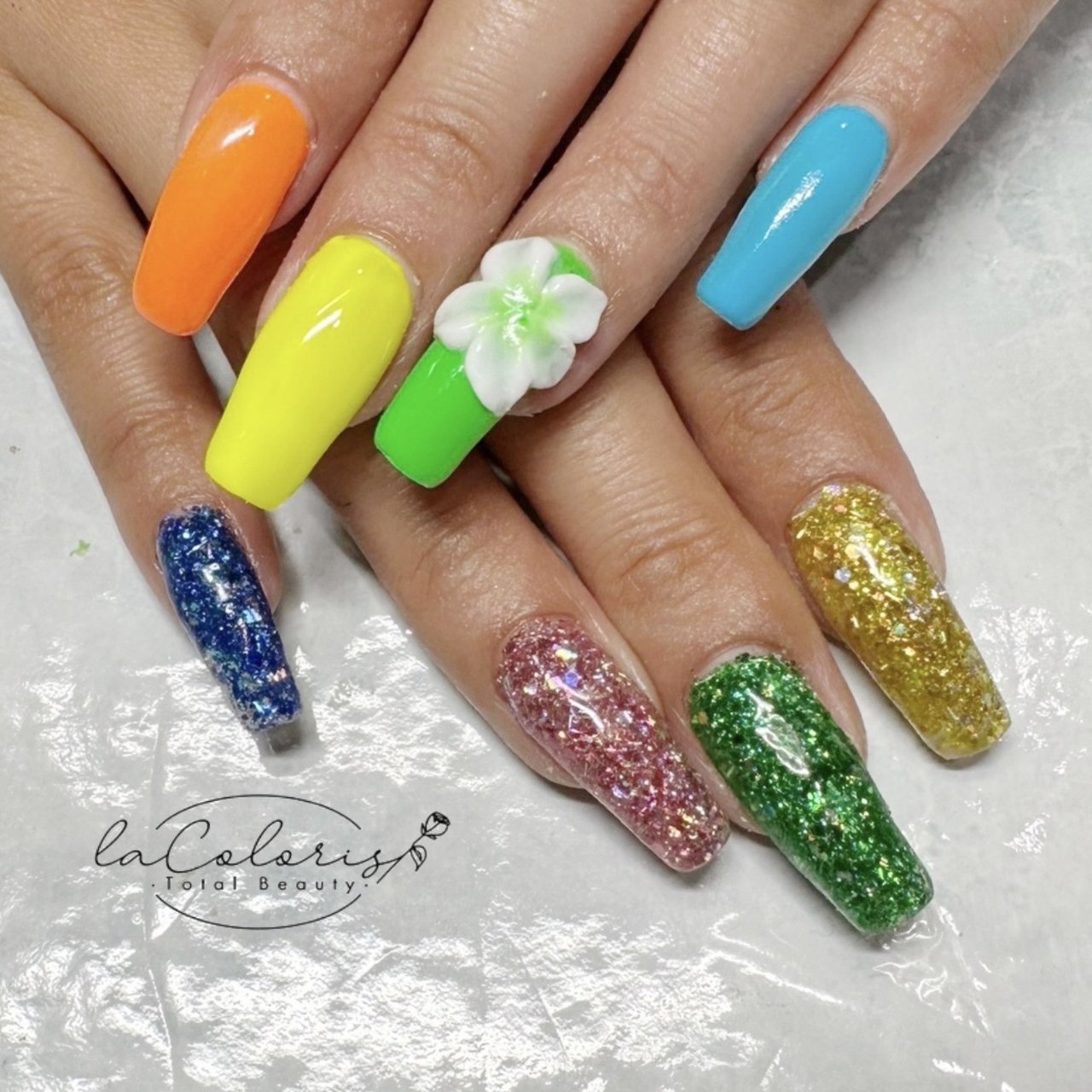 夏/海/リゾート/ライブ/ハンド - prisoner nail_la coloris_satoshiの 