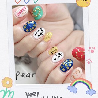 #9月ネイル #9月 #秋 #スヌーピー #スヌーピーネイル #アートし放題 #手書きアート #可愛い#可愛いネイル#キャラクターネイル #推し活 #推しネイル #大人#大人上品#派手ネイル #個性派 #明石#高砂#姫路#加西#三木加古川#加古川市 #加古川市ネイル #加古川ネイルサロン #加古川自宅サロン #オールシーズン #旅行 #デート #推し活 #ハンド #痛ネイル #個性派 #ショート #オーバル #ホワイト #ベージュ #カラフル #ジェルネイル #お客様 #Pear 加古川市ネイルサロン #ネイルブック