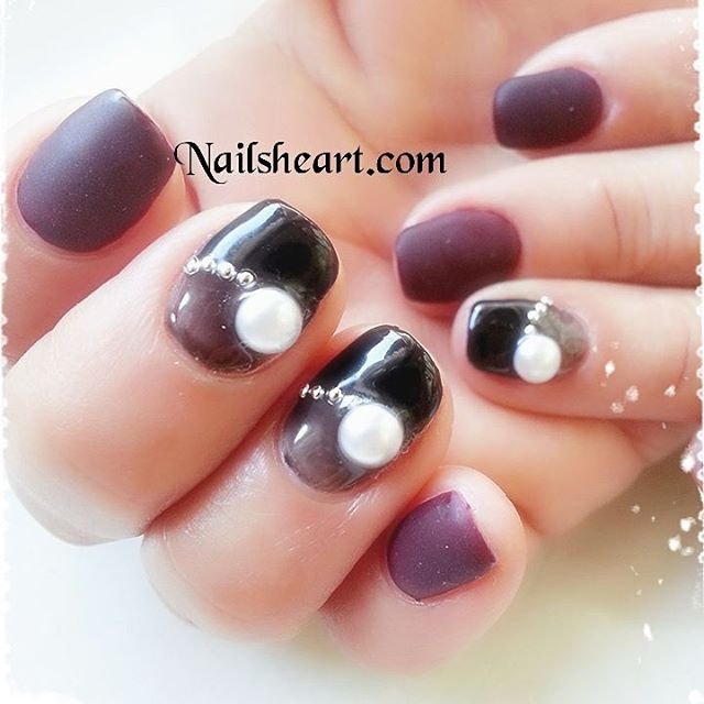 秋 ハンド ショート Nailsheartのネイルデザイン No 2472946 ネイルブック