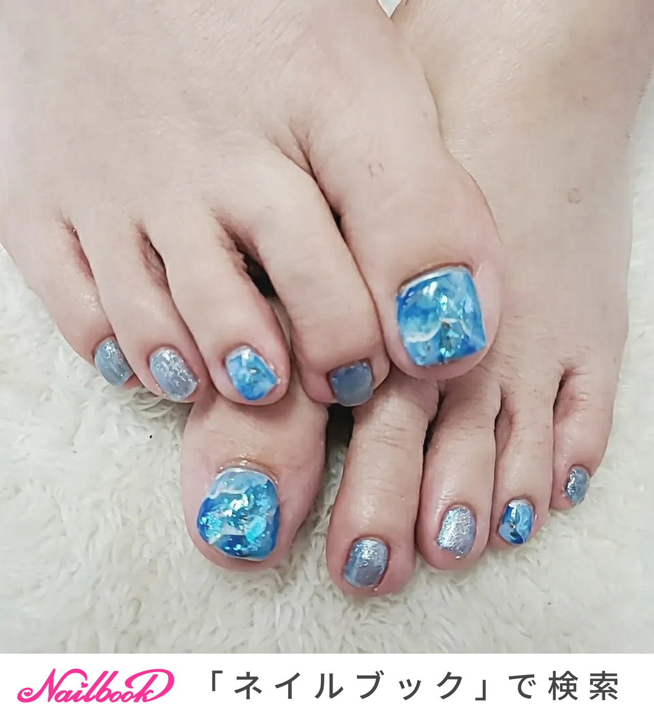 フット - ftnailのネイルデザイン[No.8989602]｜ネイルブック