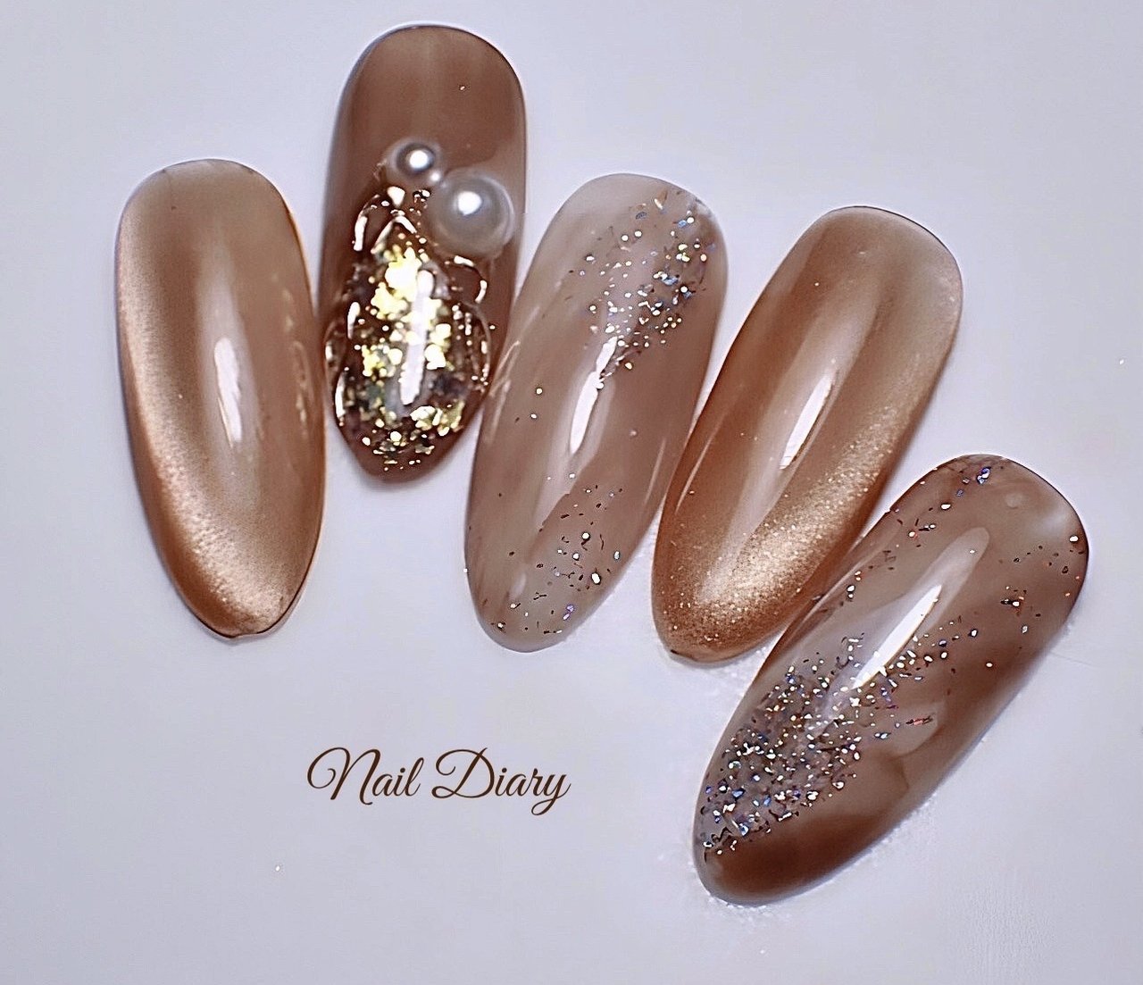 Nail Diary【ネイル ダイアリー】のネイルデザイン[No.8989772