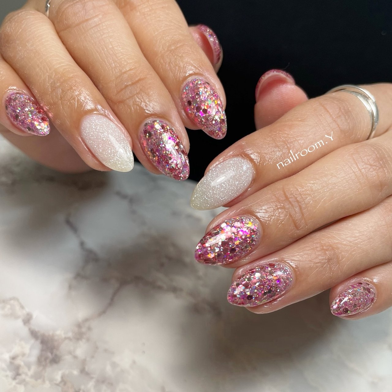 オフィス/シンプル/ワンカラー/ショート/ジェルネイル