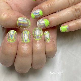 ミラー、ユニコーン 見本 2025年】新着順｜ジェルネイル/#ユニコーンミラーネイルのネイル