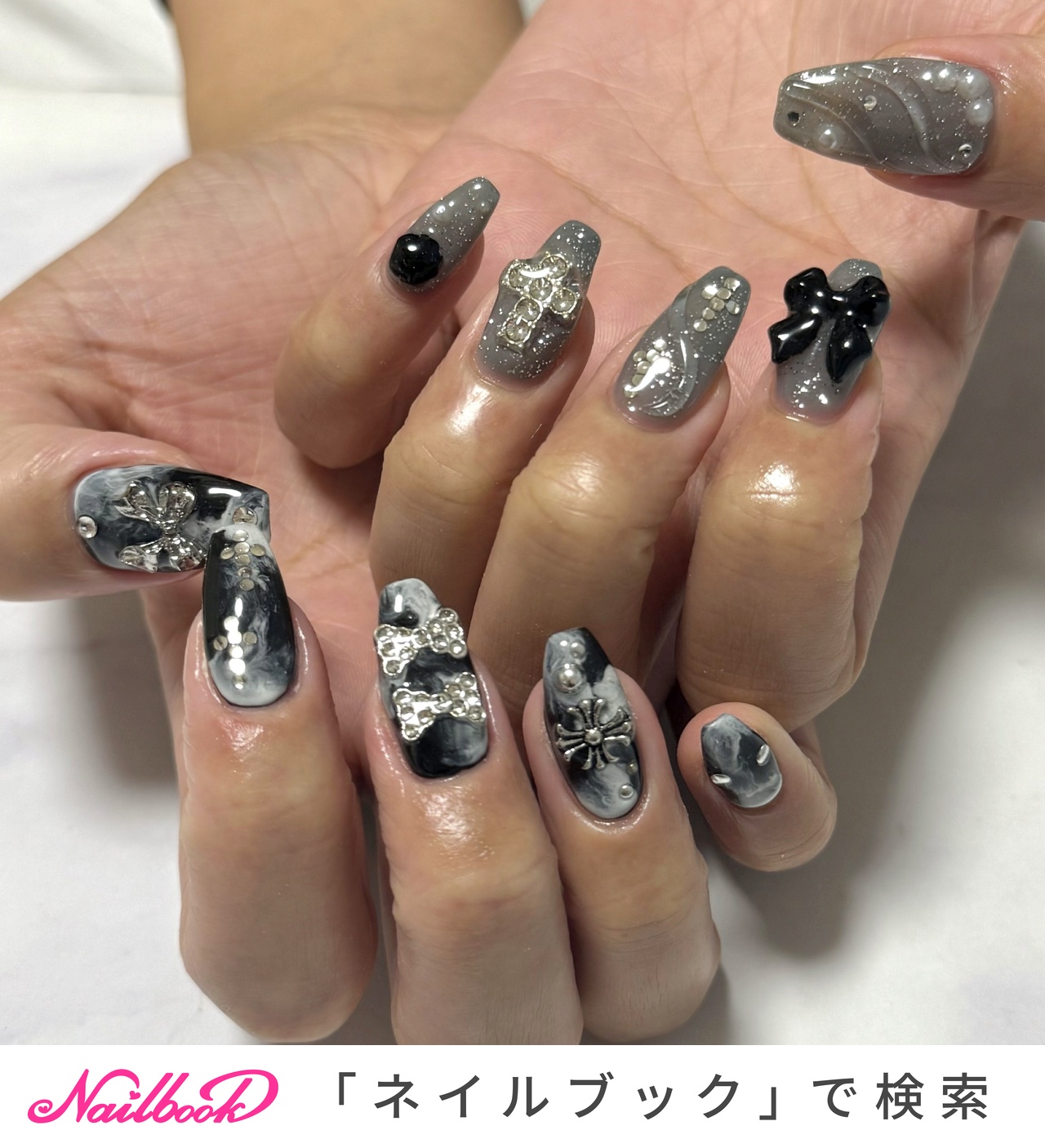 クロムハーツのネイルデザイン(61ページ目)｜ネイルブック