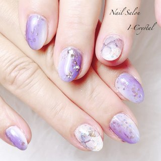 グラデーション/#紫陽花のネイルデザイン｜ネイルブック