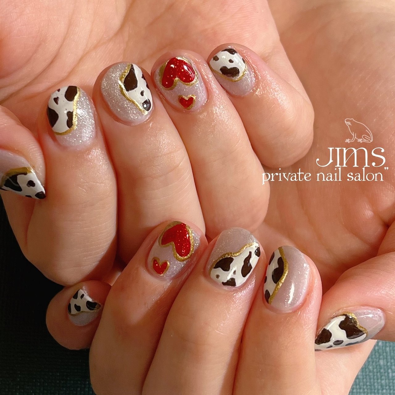 秋/ライブ/ハロウィン/ハンド/ハート - nail salon JIMSのネイル 