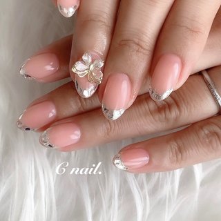 グラデーション/#サーモンピンクのネイルデザイン｜ネイルブック 