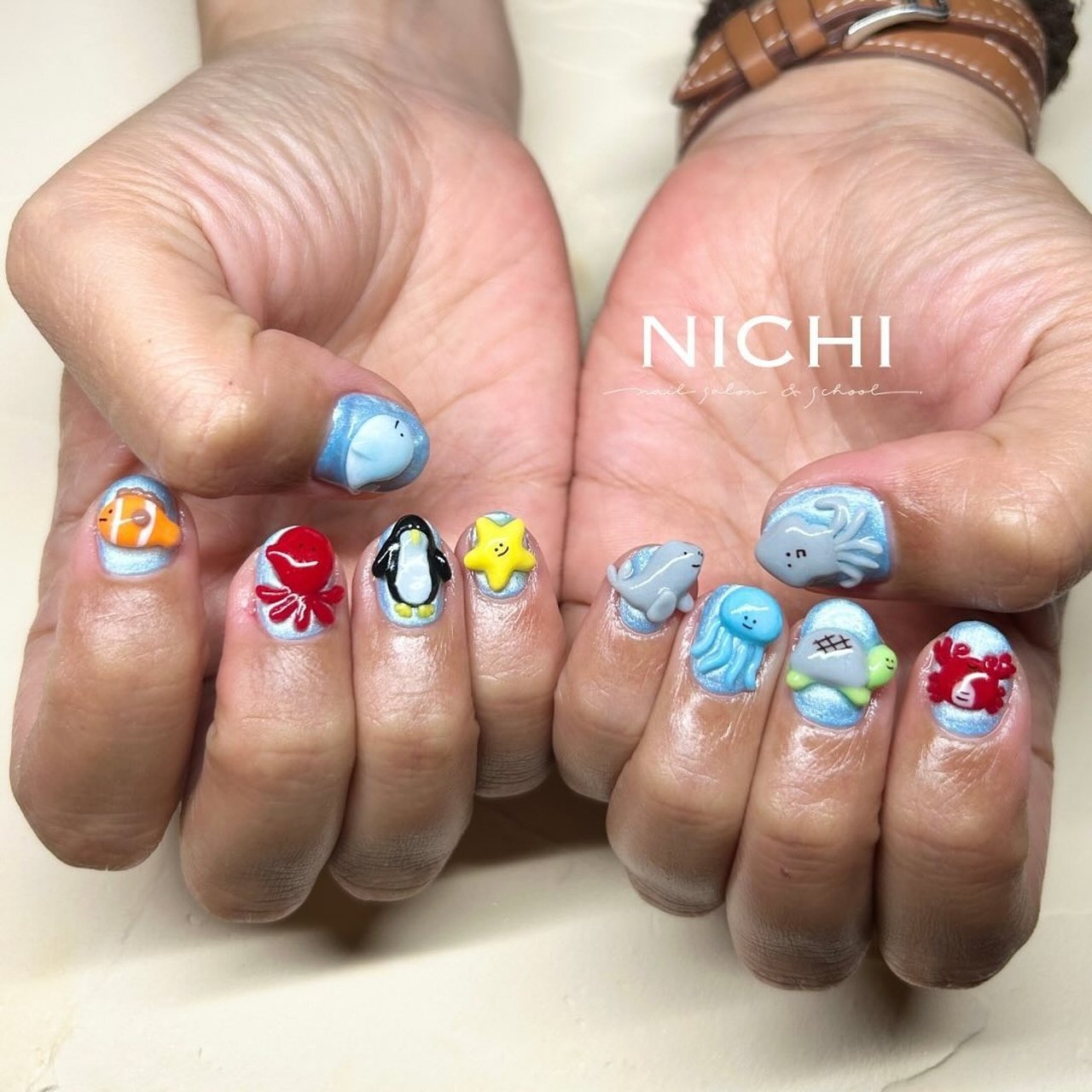 春/夏/オールシーズン/ハンド/アニマル柄 - NICHI nail salon & school