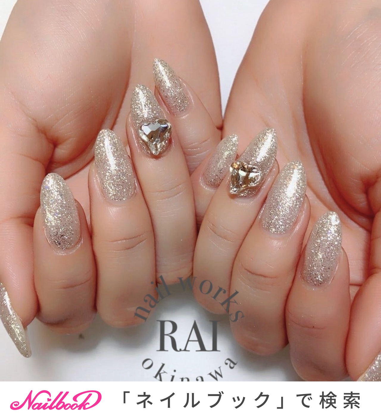 オールシーズン/ハンド/ロング/ポイント/シルバー - minami.kinjoのネイルデザイン[No.9004010]｜ネイルブック