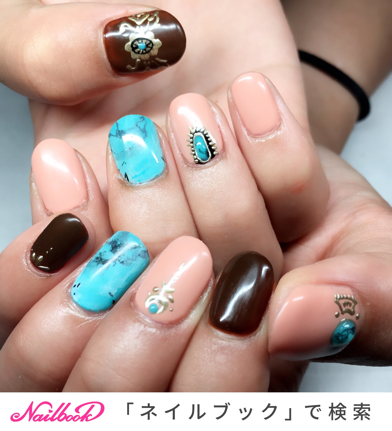 秋 ハンド シンプル ミディアム ベージュ Good Nailsのネイルデザイン No ネイルブック