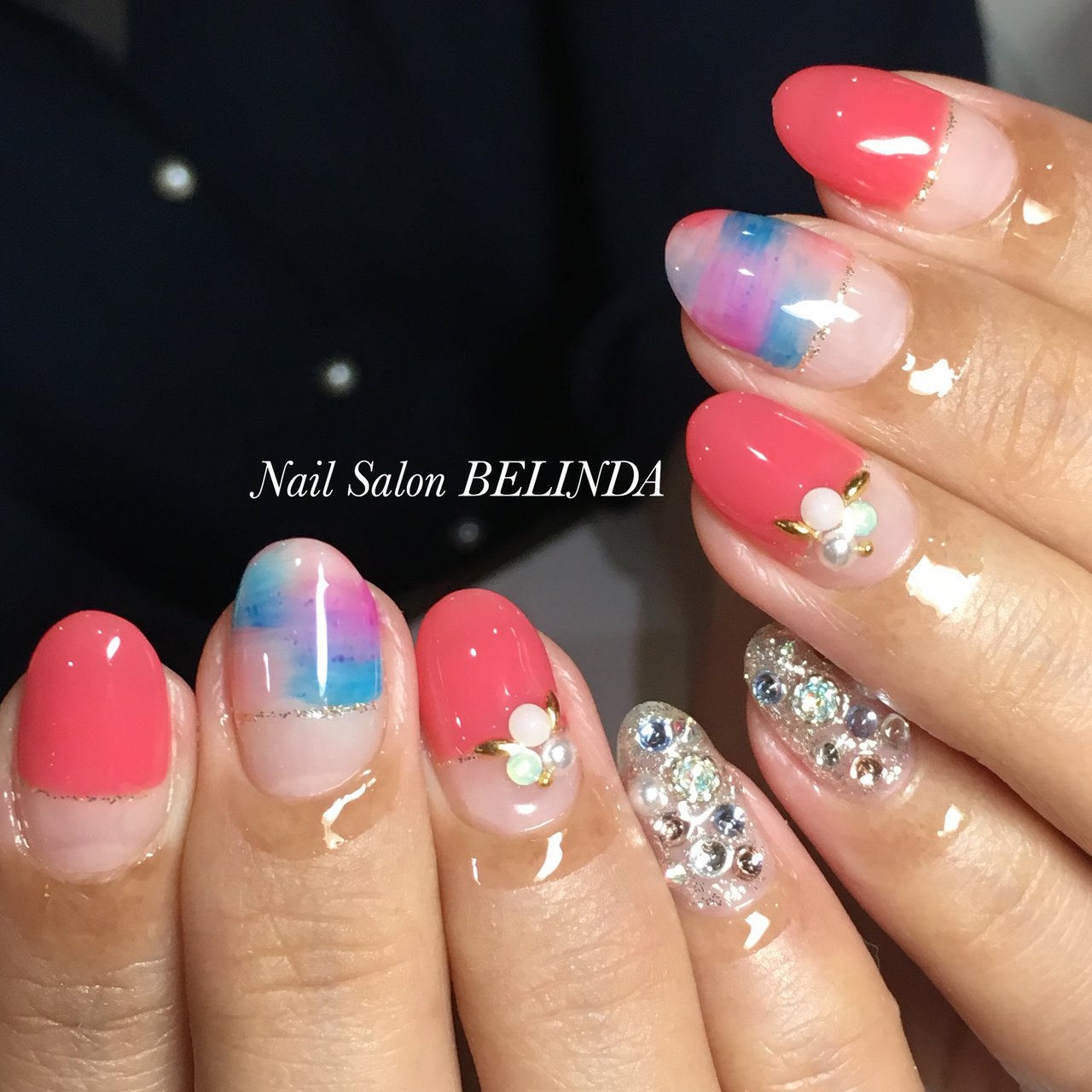 夏 旅行 リゾート 女子会 ハンド Belindaのネイルデザイン No ネイルブック